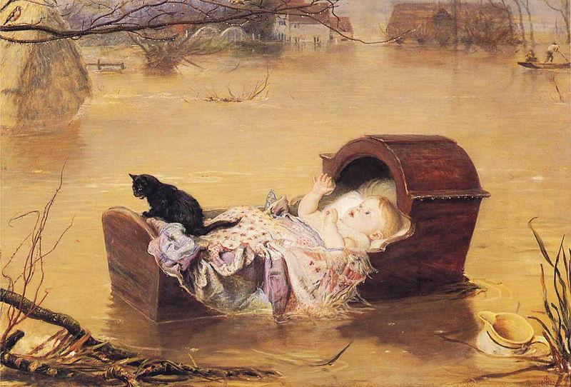 Sir John Everett Millais A Flood